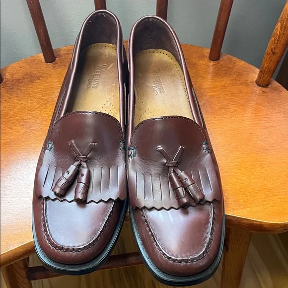 NWOT Weejuns Bass Men’s Leather Tassel Loafers Size 11 - Picture 6 of 12